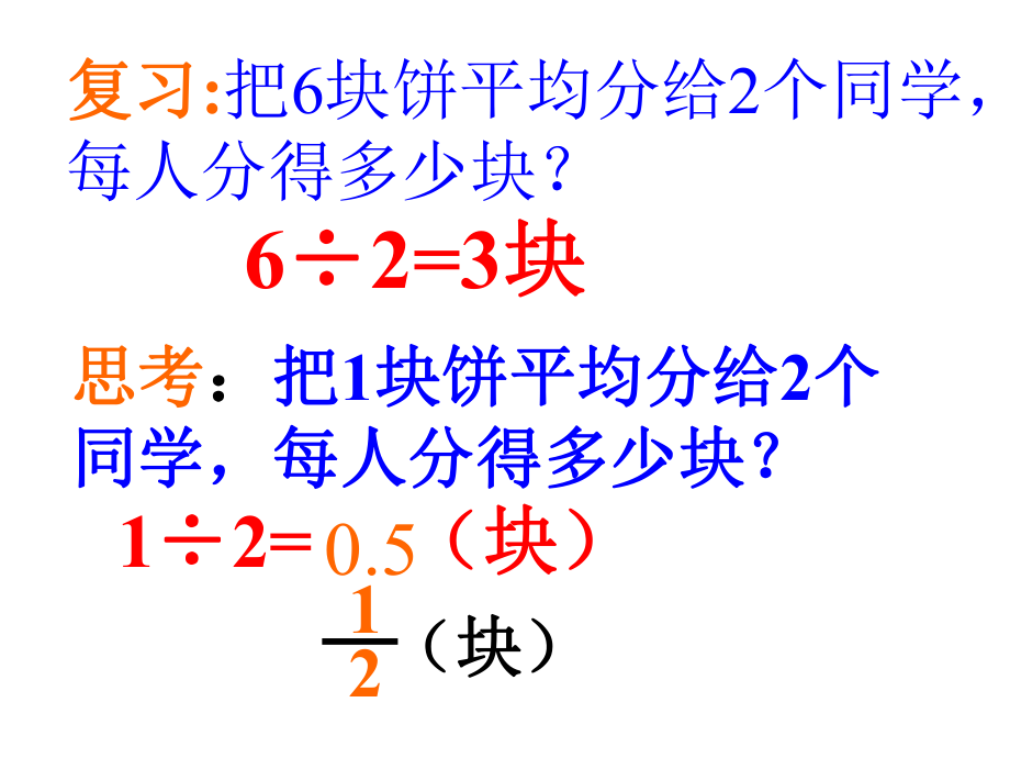 2015新人教版五年级数学下册《分数与除法》课件ppt.ppt_第2页