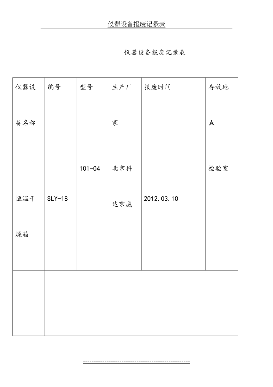 仪器设备报废记录表.doc_第2页