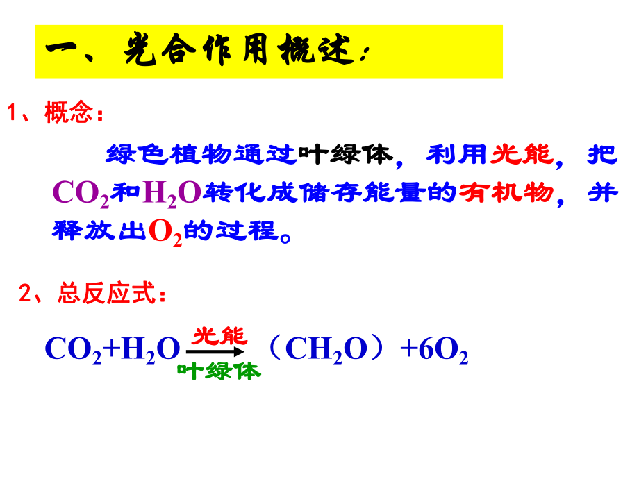 2017一轮复习光合作用(优秀公开课件)ppt.ppt_第2页