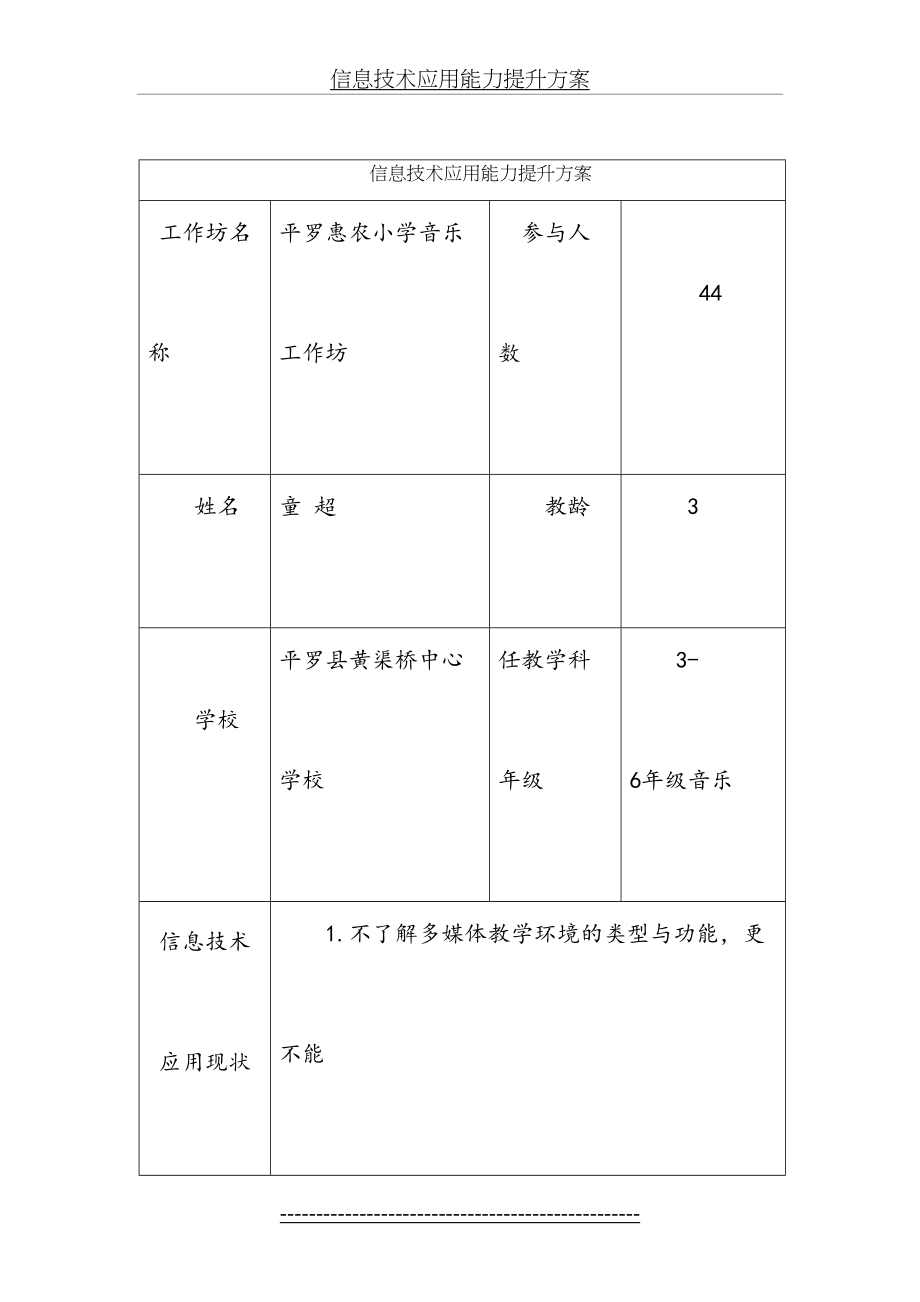 信息技术应用能力提升方案.doc_第2页