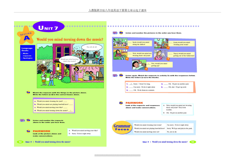 人教版新目标八年级英语下册第七单元电子课本.doc_第2页