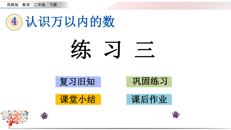 2020苏教版二年级数学下册《4.4-练习三》课件ppt.pptx_第1页