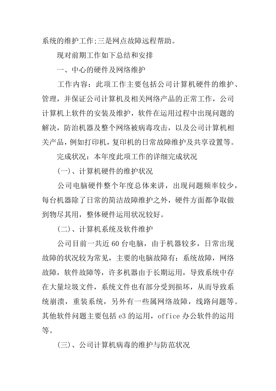 IT工作总结精编.docx_第2页