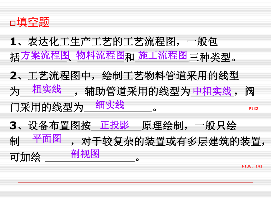 CAD复习--化工制图--复习题有答案资料.ppt_第2页