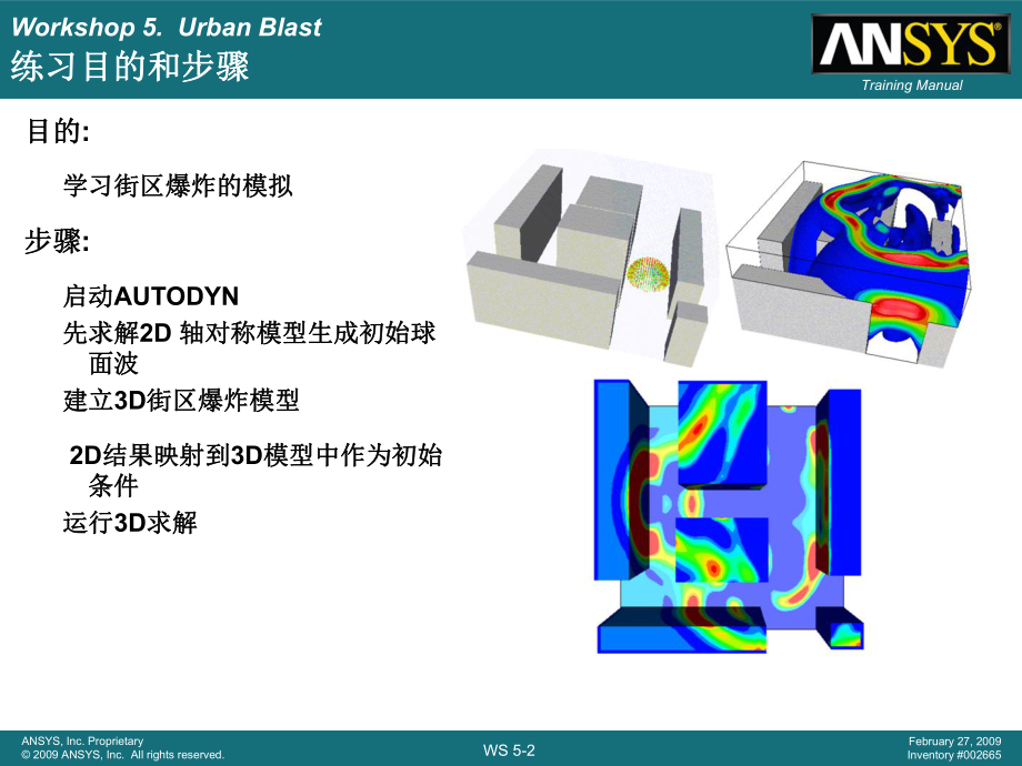 AUTODYN练习5-街区爆炸.ppt_第2页