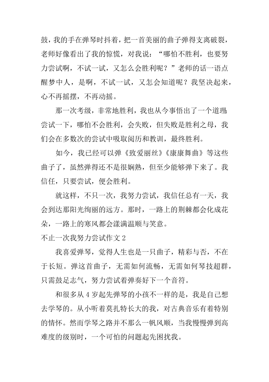 不止一次我努力尝试作文精编.docx_第2页