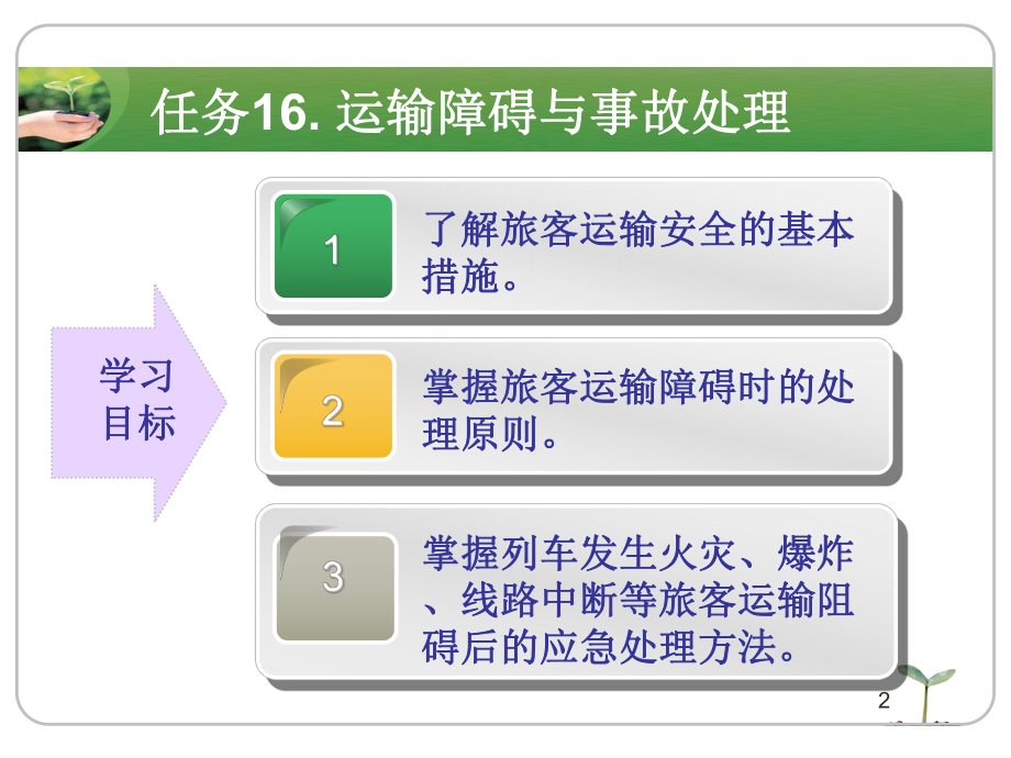 任务16运输阻碍与事故处理ppt课件.ppt_第2页