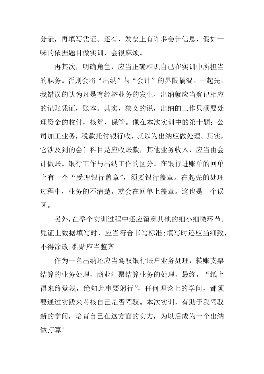 出纳顶岗实习总结优质.docx_第2页