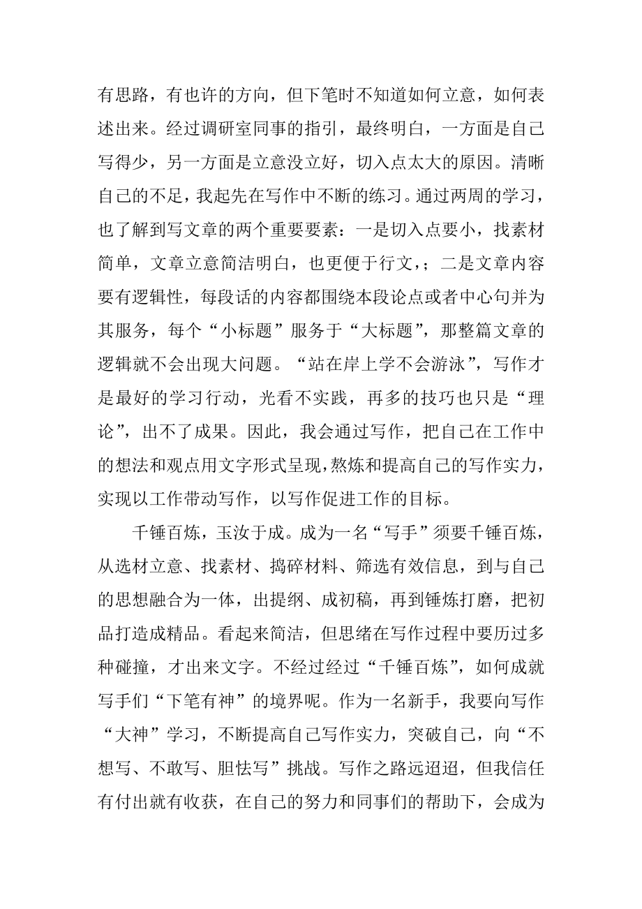 乡镇信息员跟班心得体会汇总.docx_第2页