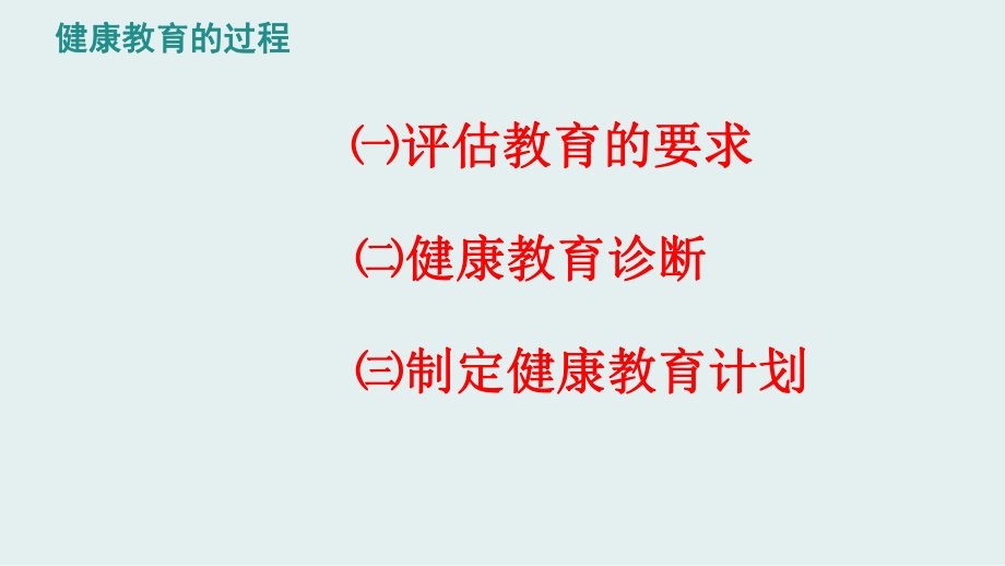 健康教育的过程与方法ppt课件.ppt_第2页