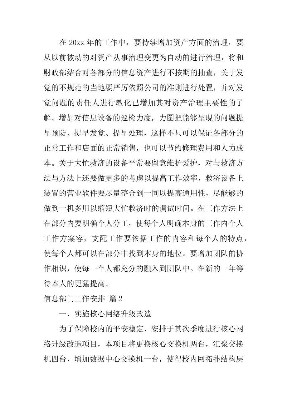 信息部门工作计划优质.docx_第2页