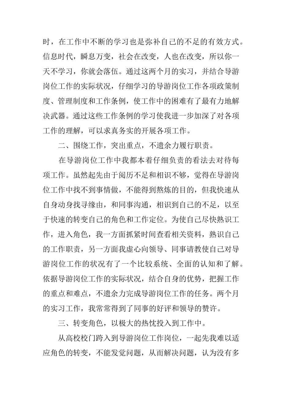 暑假导游带团实习总结精编.docx_第2页