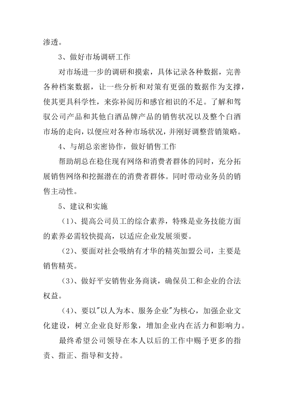 公司白酒销售计划书最新.docx_第2页