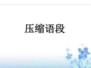 压缩语段---语段概括ppt课件.ppt