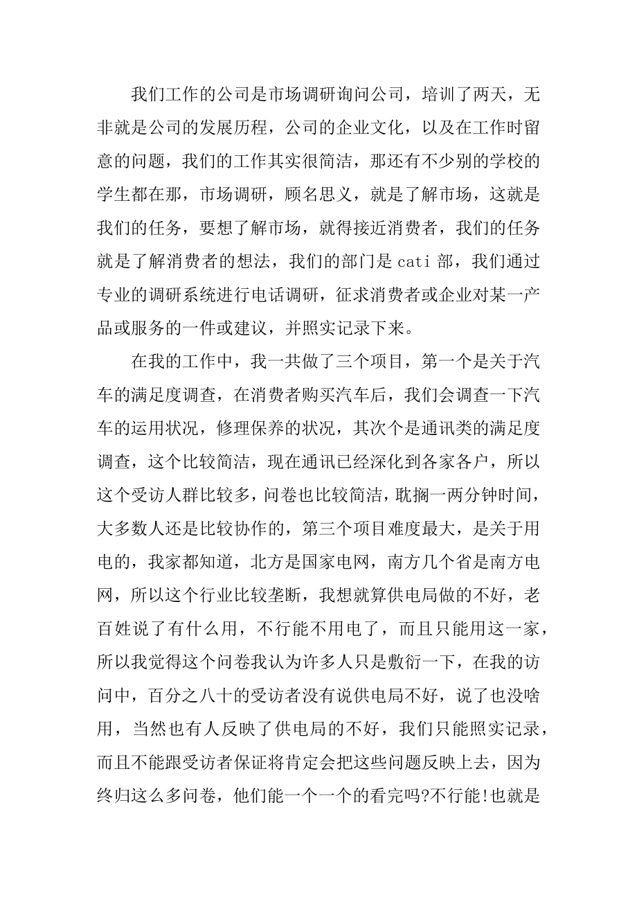 咨询类实习报告优质.docx_第2页