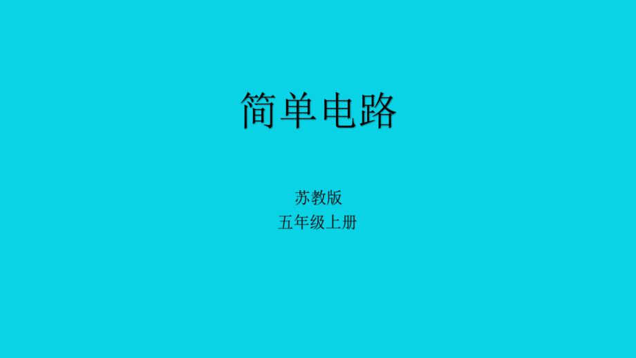 《简单电路》PPT课件.pptx_第1页