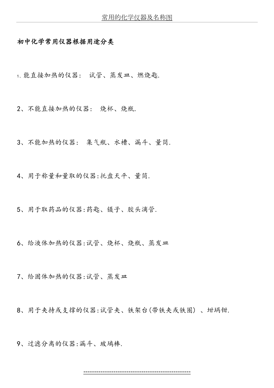 初中化学常用的化学仪器和名称图.doc_第2页