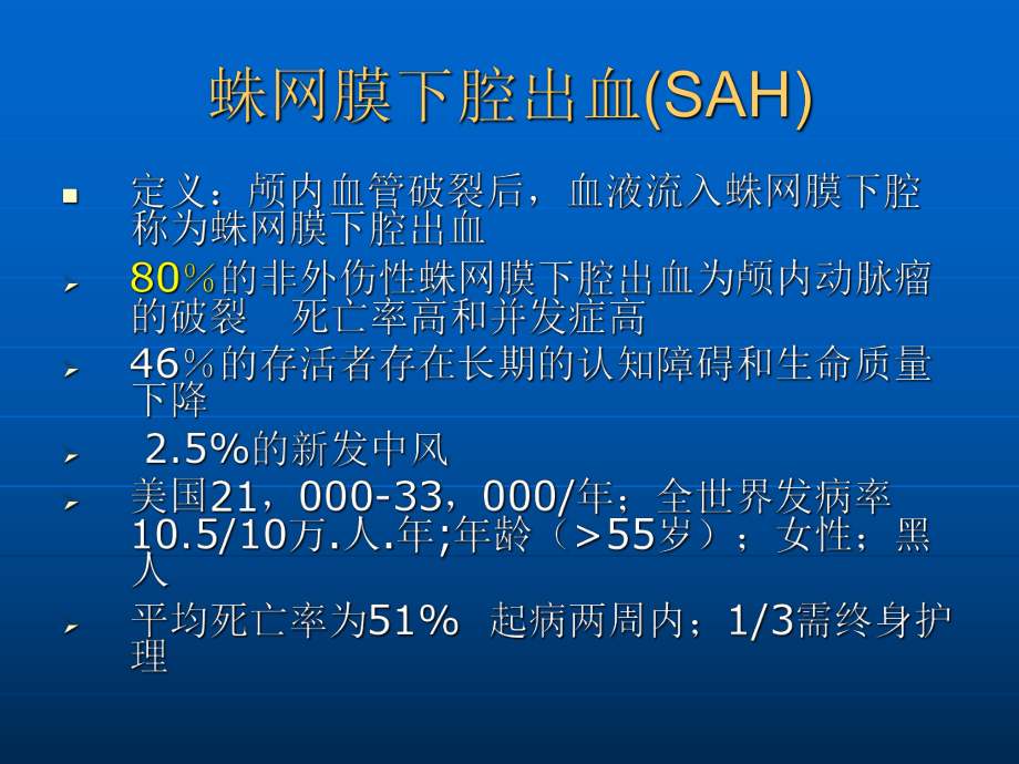 最新动脉瘤性蛛网膜下腔出血精品课件.ppt_第2页