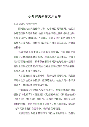 小升初满分作文六百字范本.docx