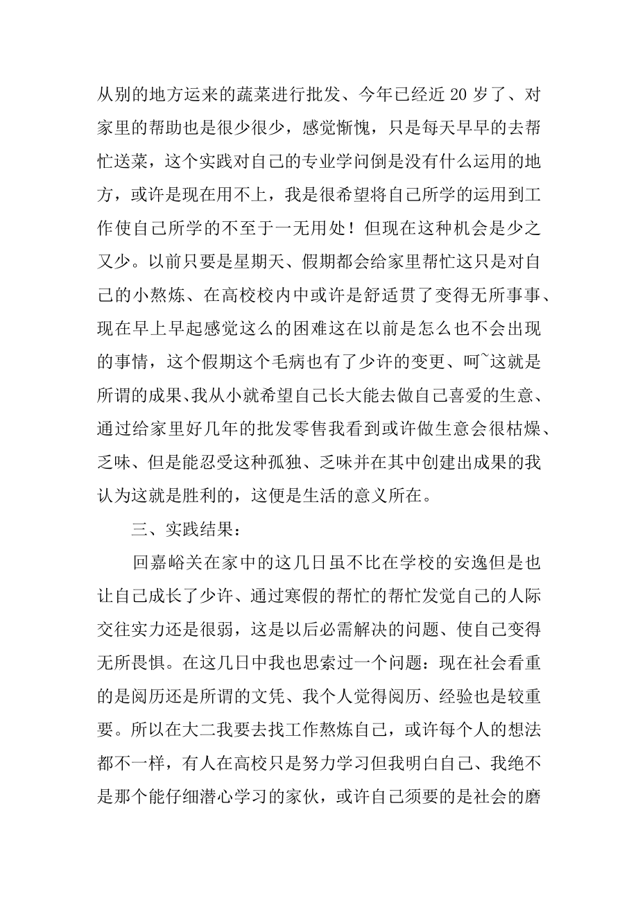 大学生寒假社会实践报告个人总结汇编.docx_第2页