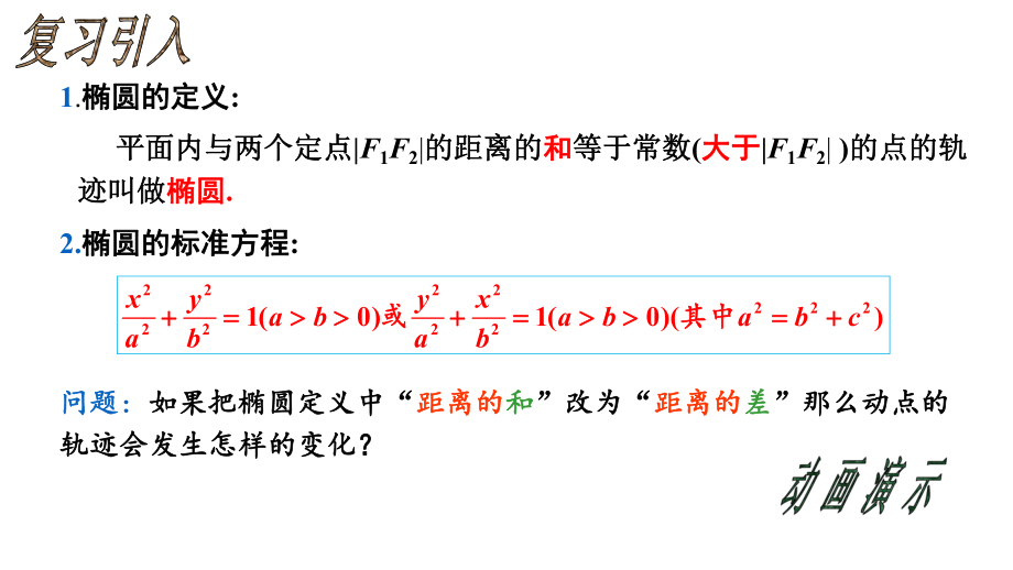 3.2.1双曲线及其标准方程课件--高二上学期数学人教A版（2019）选择性必修第一册.pptx_第2页