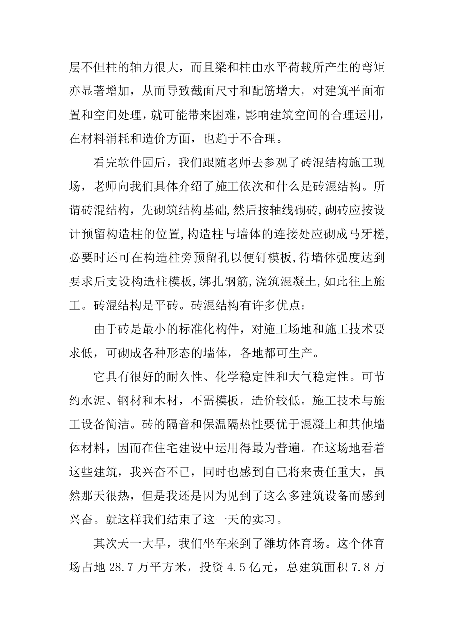 大学测量学实习报告范文.docx_第2页