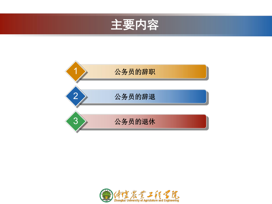 最新十四章公务员辞职辞退与退休精品课件.ppt_第2页