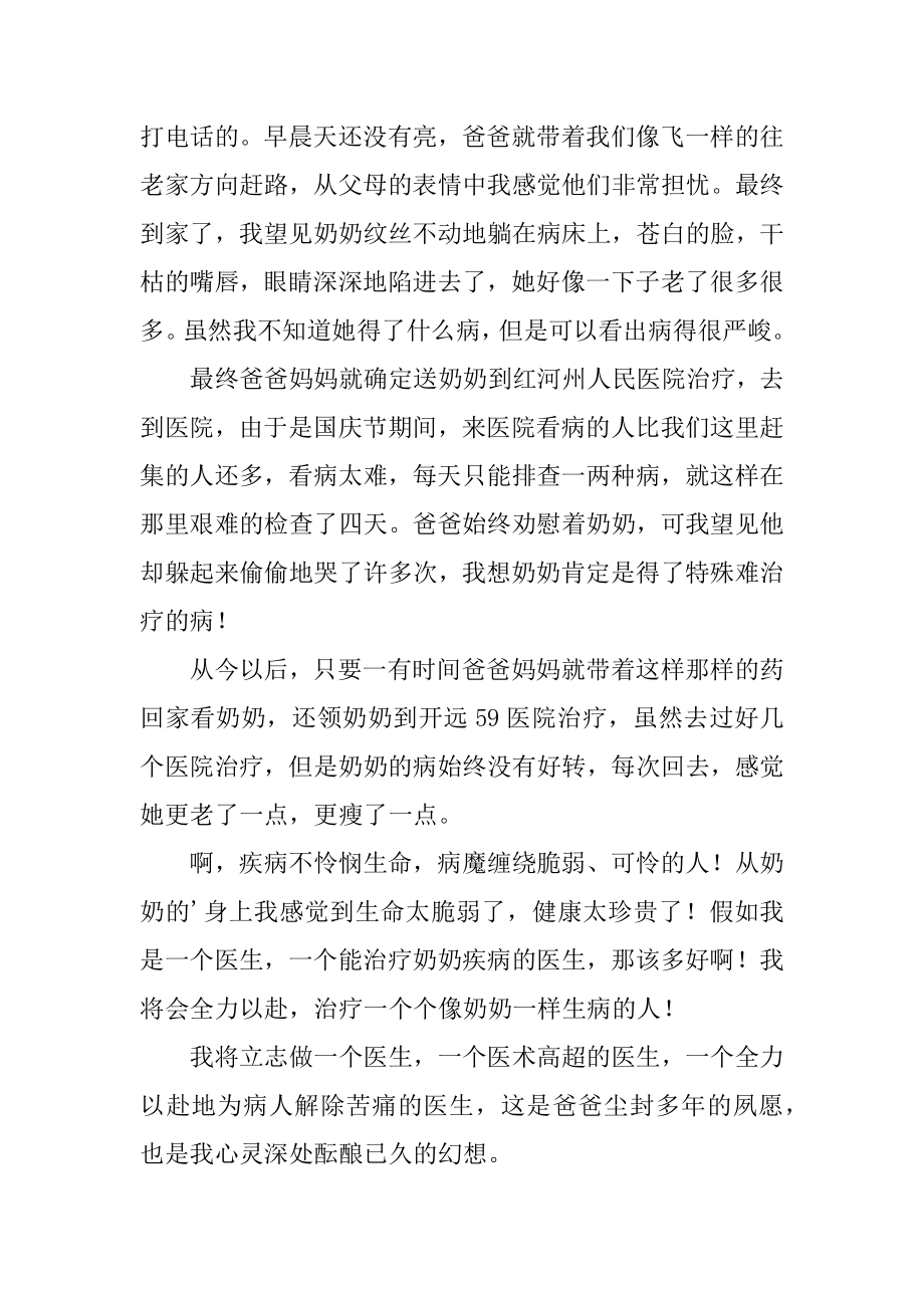 放飞理想的演讲稿精选.docx_第2页