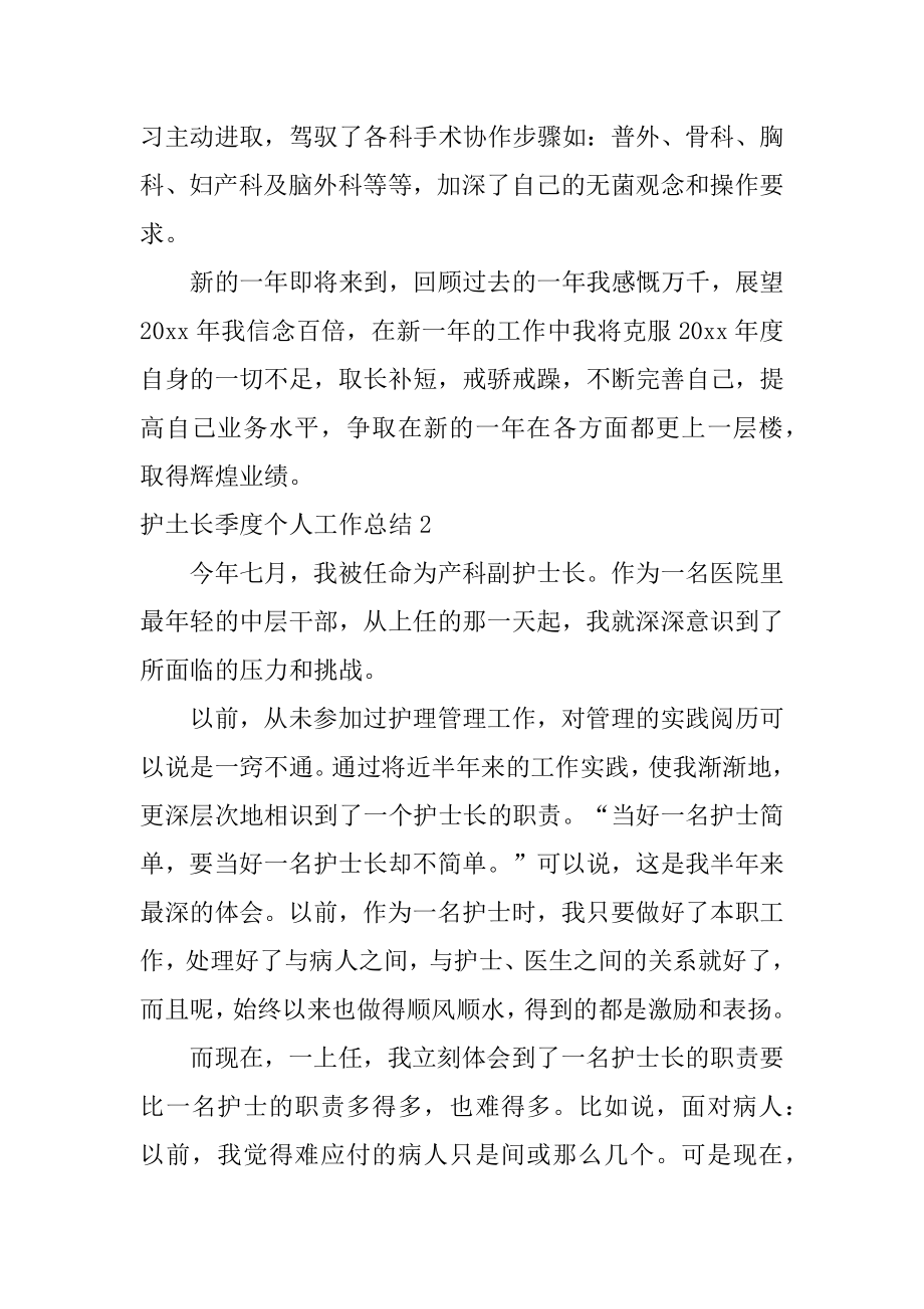 护土长季度个人工作总结例文.docx_第2页