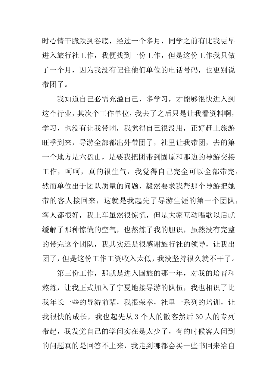 景区导游个人工作总结最新.docx_第2页