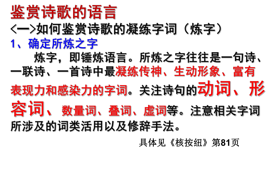 2017复习诗歌鉴赏之语言(炼字、风格、诗眼)ppt课件.ppt_第2页