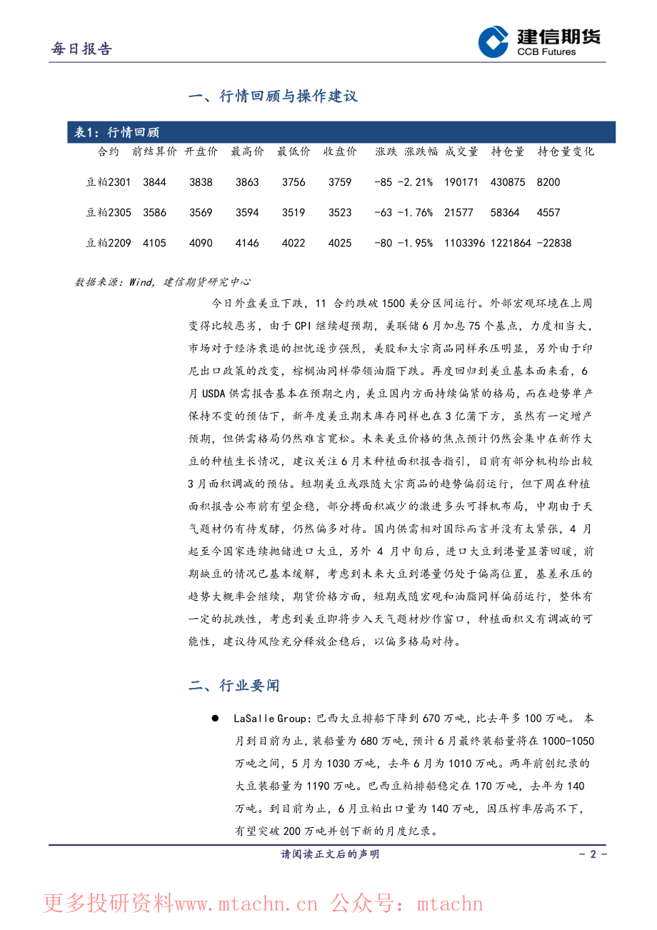 20220623-建信期货-豆粕每日报告.pdf_第2页