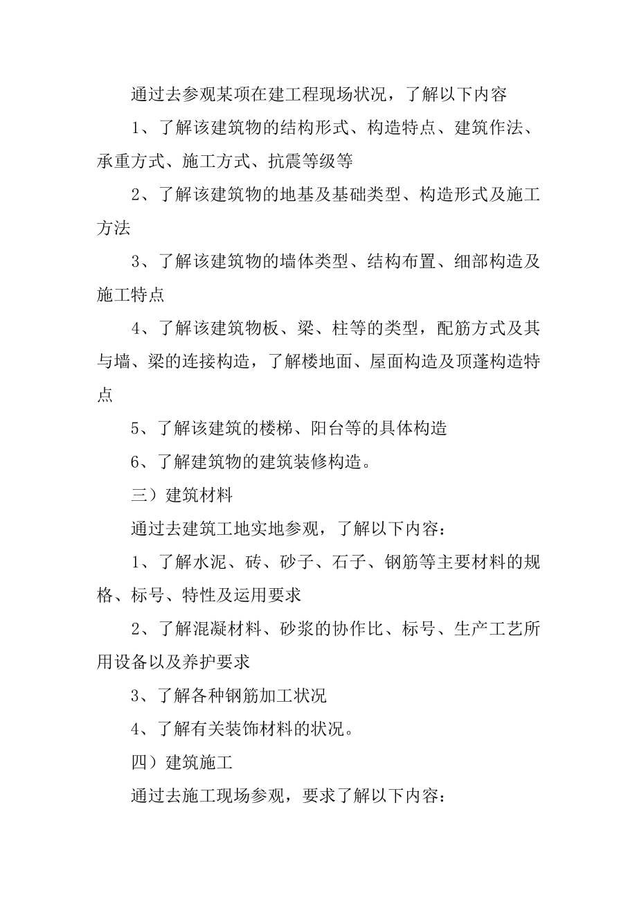 建筑学毕业实习报告汇编.docx_第2页