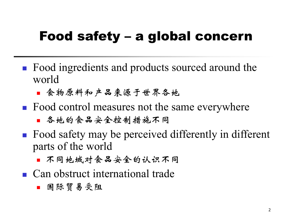 最新危险性分析的原则及其在食品安全中的应用精品课件.ppt_第2页