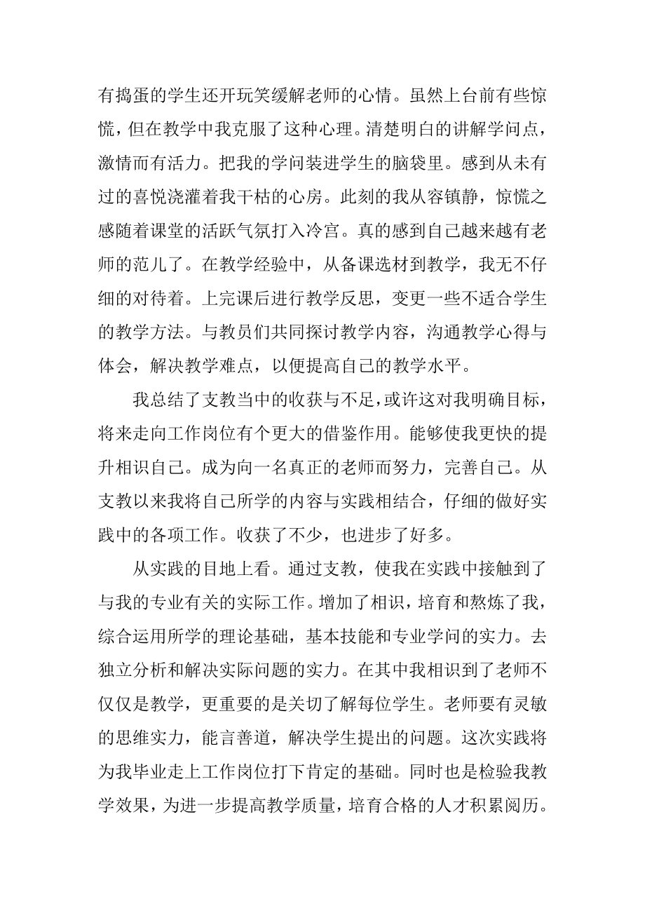 暑假支教活动实践报告优质.docx_第2页