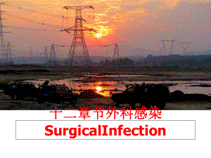 最新十二章节外科感染SurgicalInfection精品课件.ppt