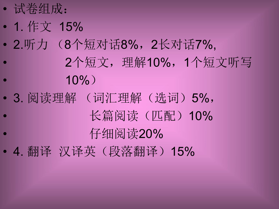 最新博学书院肇庆学院通识课之大学英语四六级考试及备考策略ppt课件.ppt_第2页