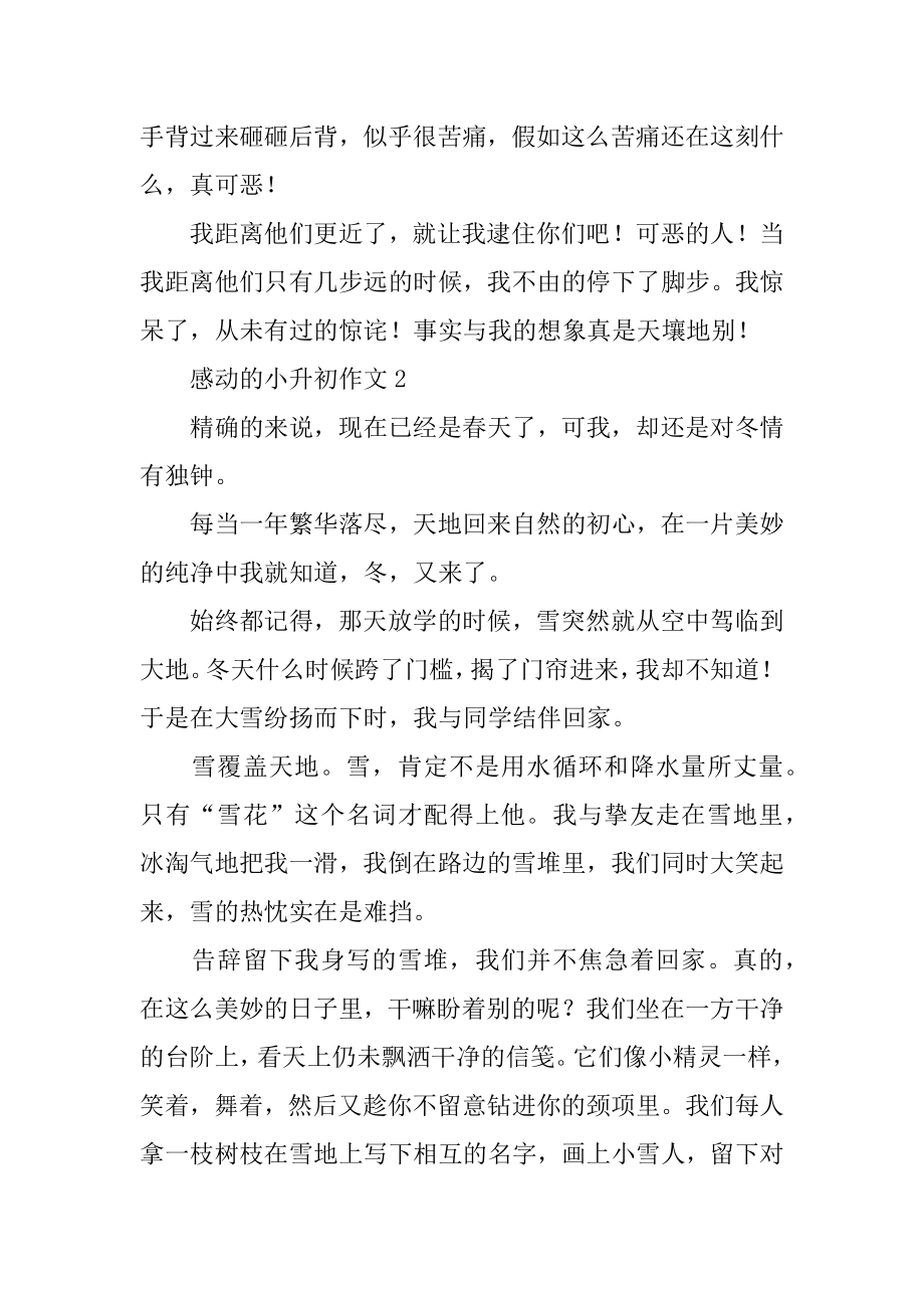 感动的小升初作文汇编.docx_第2页