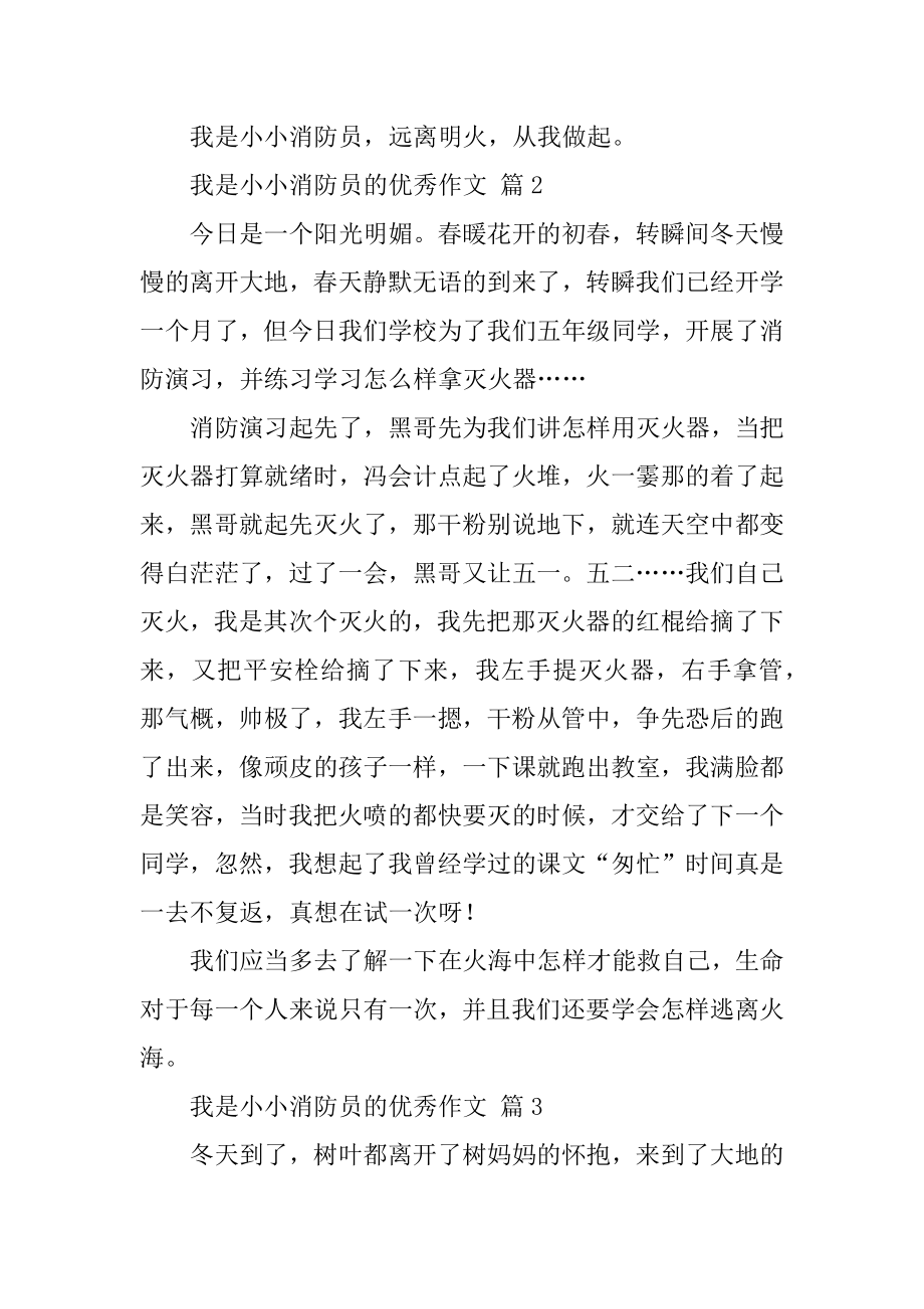 我是小小消防员的优秀作文最新.docx_第2页