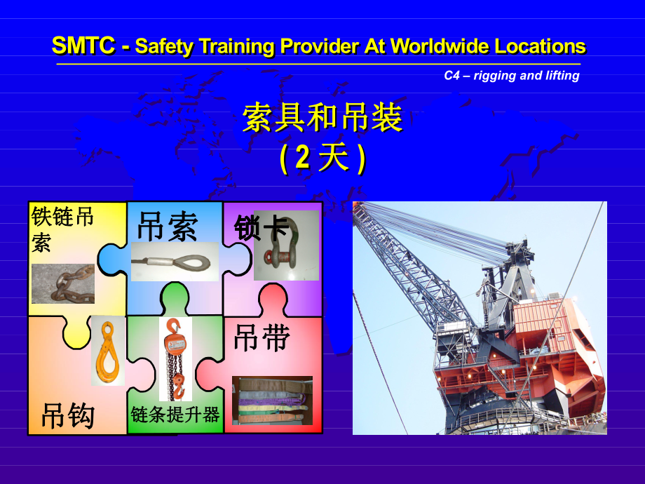 安全使用吊具和吊索的方法(钢丝绳、卸扣)ppt课件.ppt_第1页