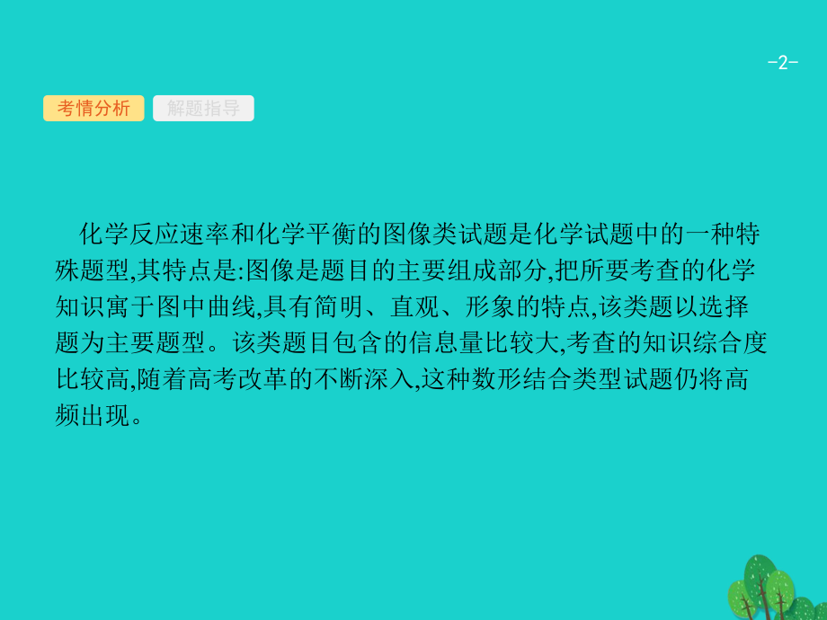 2018届高考化学一轮复习-专题突破-巧解化学反应速率和化学平衡的图像题讲义-苏教版ppt课件.ppt_第2页