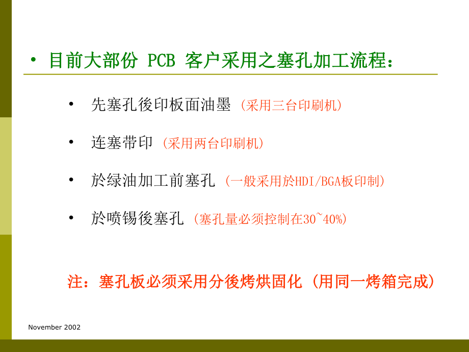 PCB电路板塞孔加工工艺最新介绍.ppt_第2页