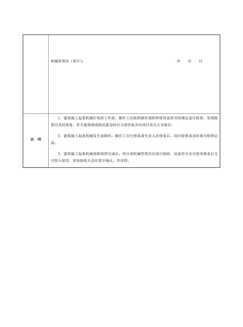 塔吊维修保养记录02196.doc_第2页