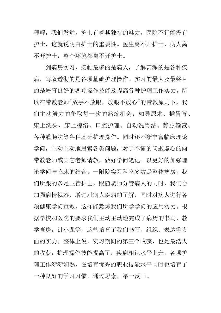 护士实习生自我总结范本.docx_第2页