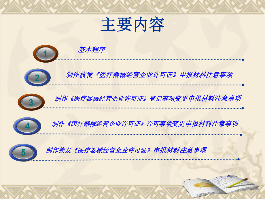 最新医疗器械经营企业如何正确制作行政许可申报材料课件1PPT课件.ppt_第2页