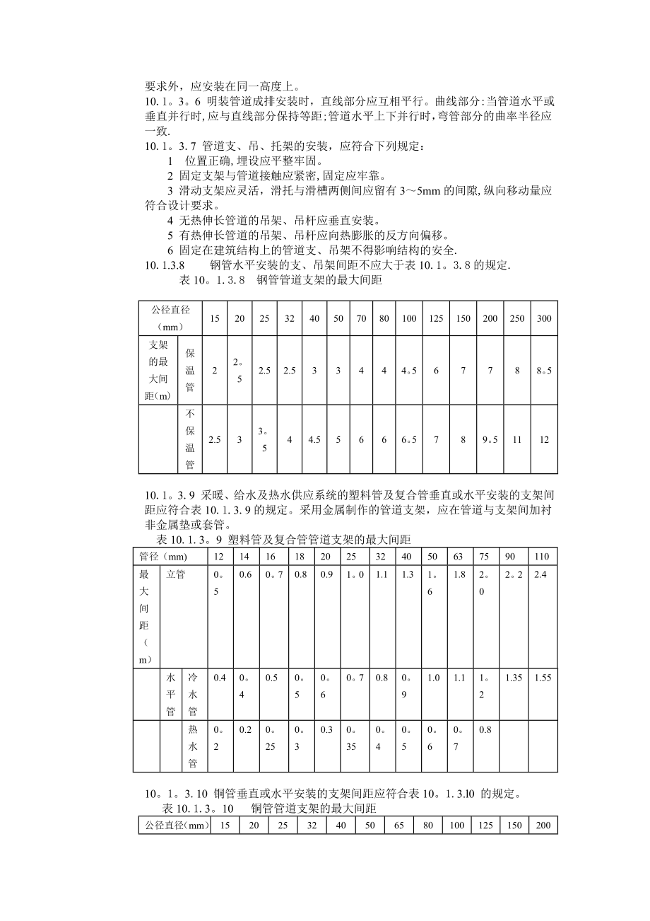 建筑工程施工标准(10给水排水及采暖.doc_第2页