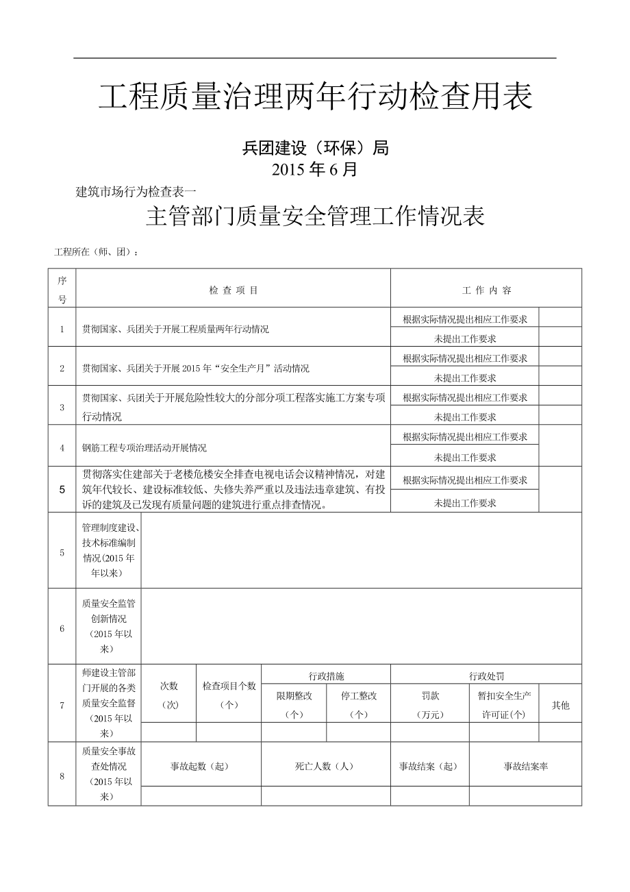 工程质量治理两年行动检查用表(检查人员专用).doc_第1页