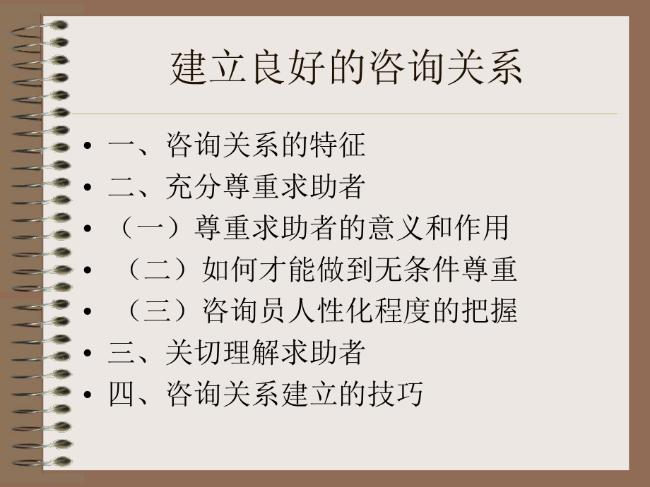 最新咨询员心理咨询技能 ppt课件精品课件.ppt_第2页