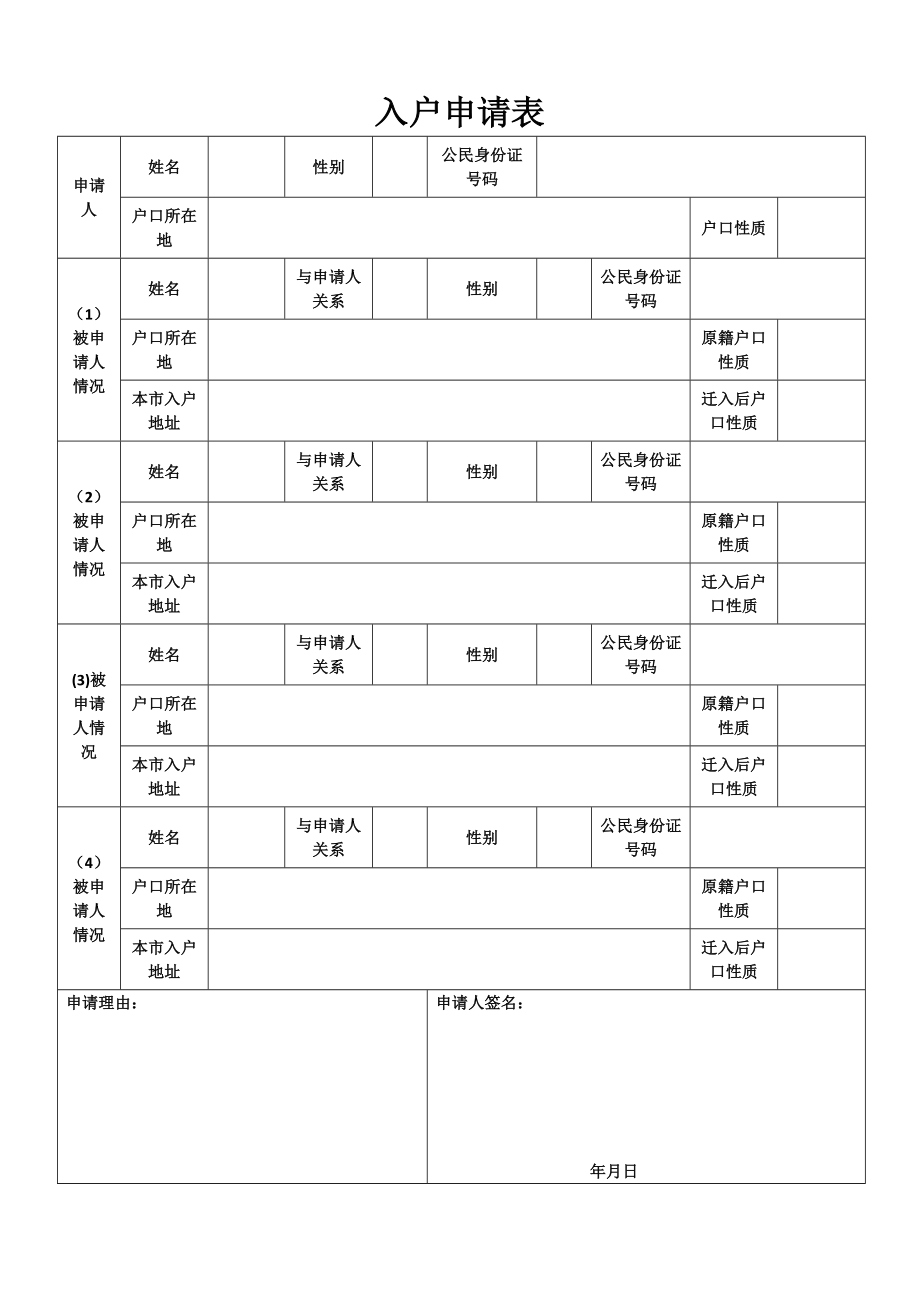 成都市入户申请表.doc_第1页