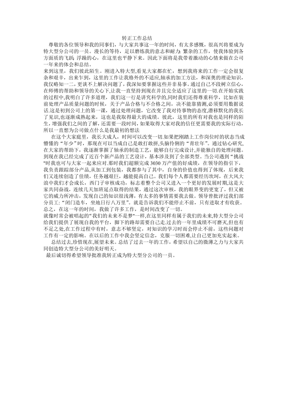 实习生转正工作总结.doc_第1页